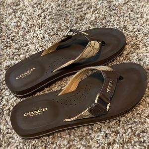 Coach sandals
